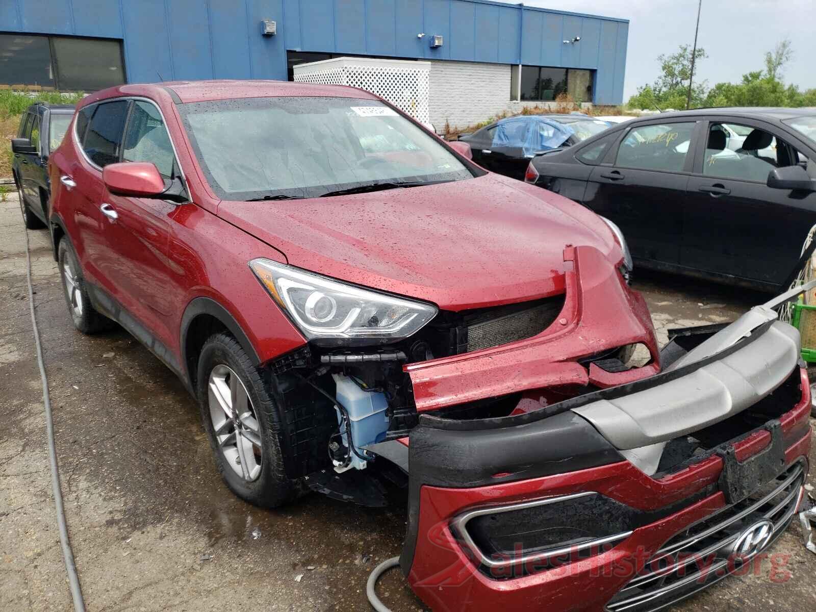 5XYZTDLB4JG532608 2018 HYUNDAI SANTA FE