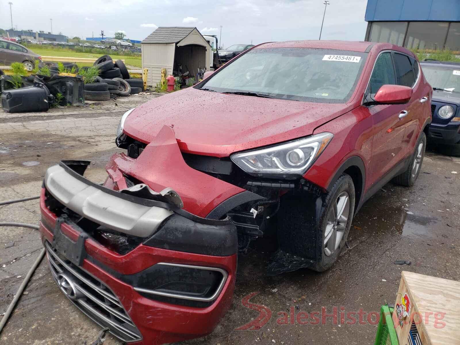 5XYZTDLB4JG532608 2018 HYUNDAI SANTA FE