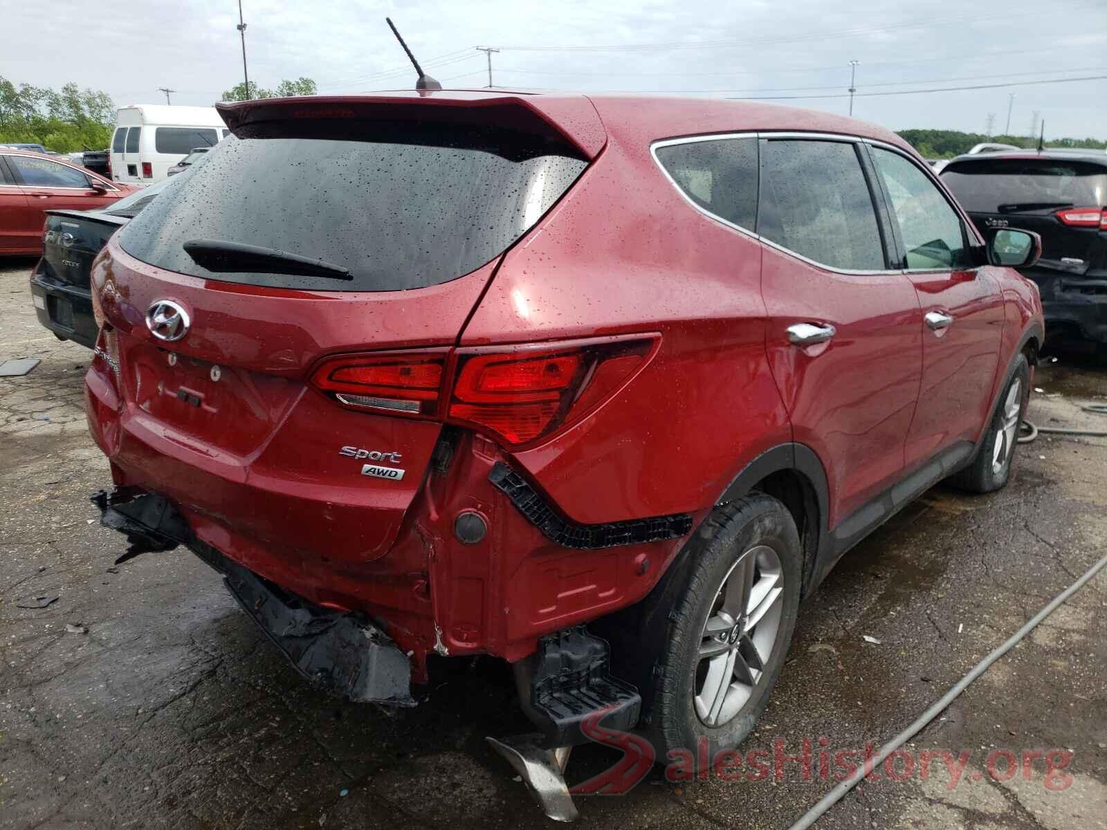 5XYZTDLB4JG532608 2018 HYUNDAI SANTA FE