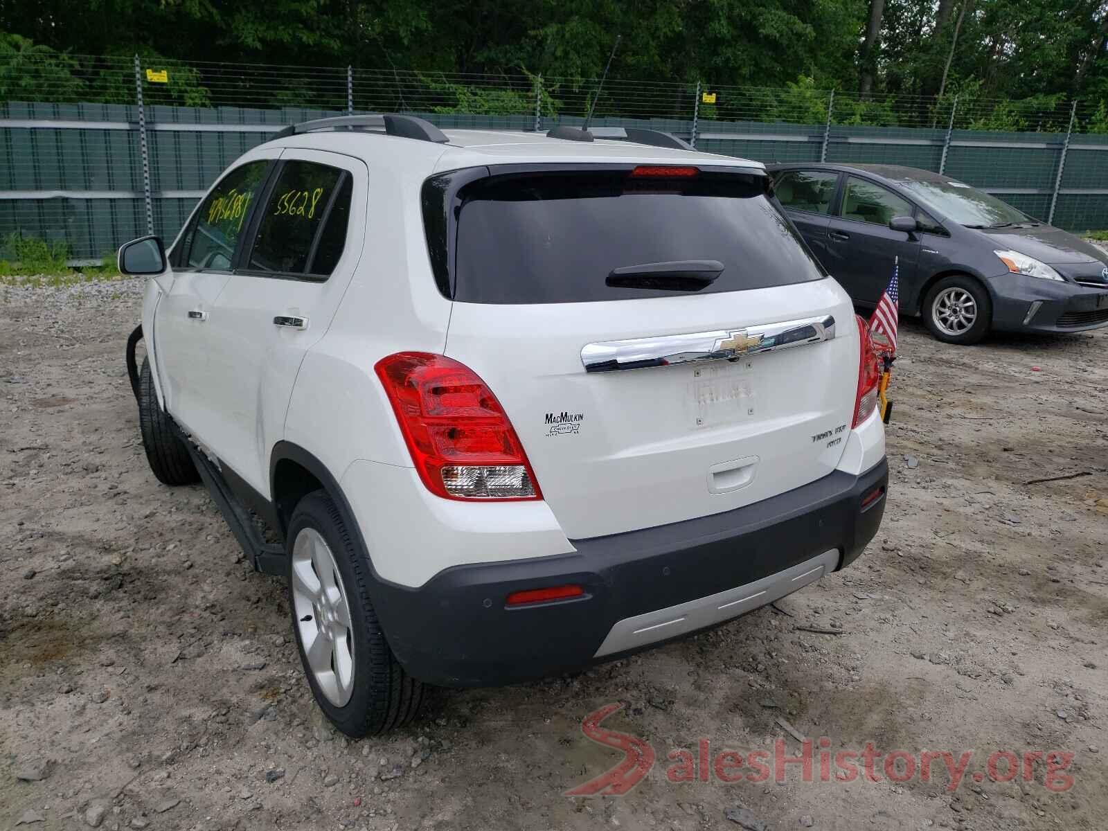 KL7CJRSB7GB527395 2016 CHEVROLET TRAX