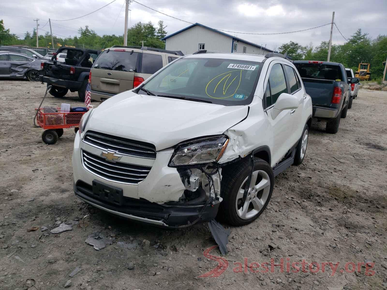 KL7CJRSB7GB527395 2016 CHEVROLET TRAX