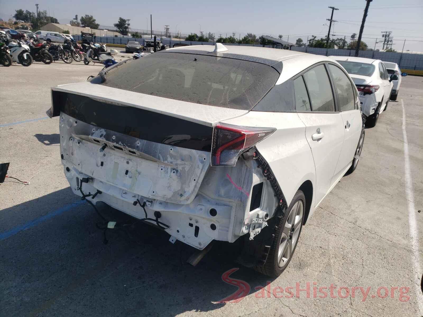 JTDKARFU7G3008934 2016 TOYOTA PRIUS