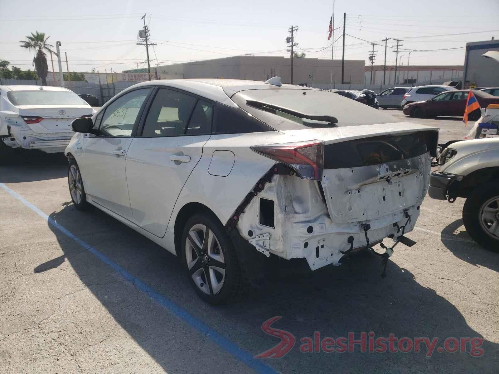 JTDKARFU7G3008934 2016 TOYOTA PRIUS