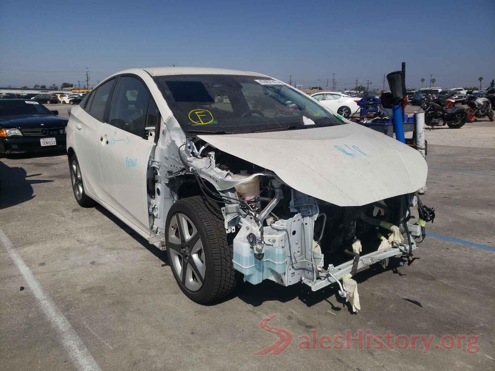 JTDKARFU7G3008934 2016 TOYOTA PRIUS