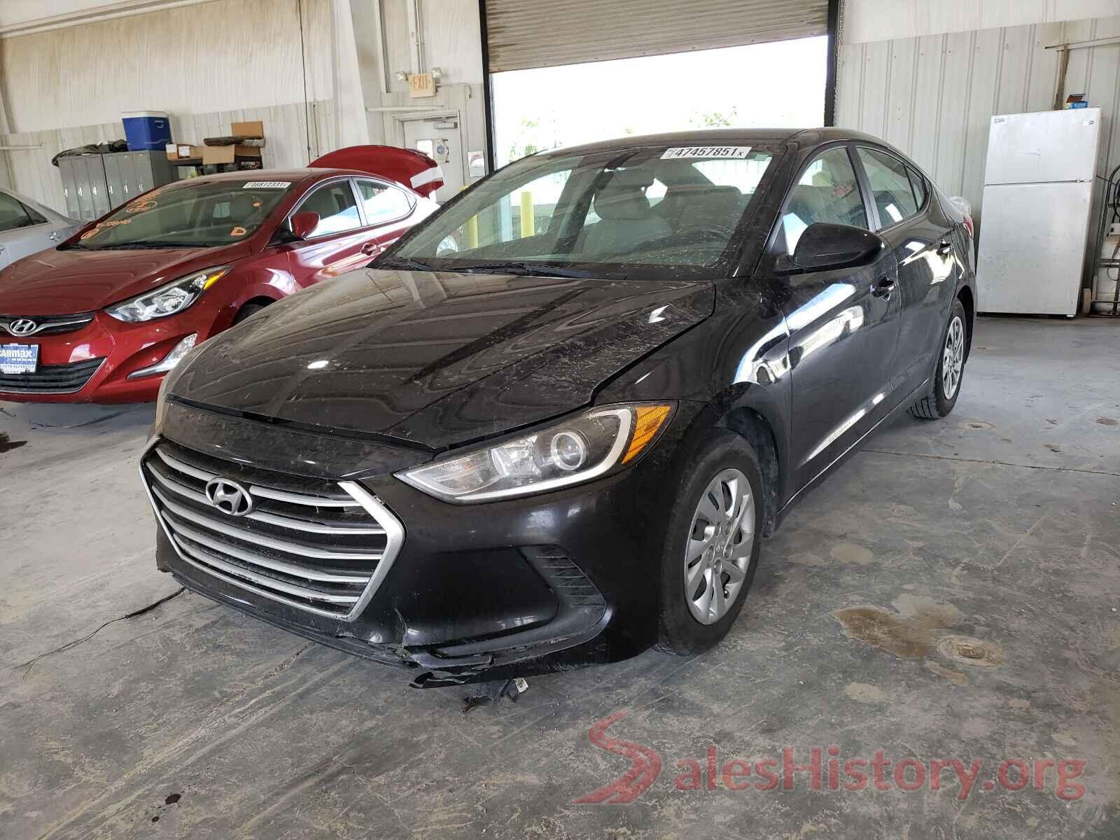 KMHD74LF2HU096993 2017 HYUNDAI ELANTRA