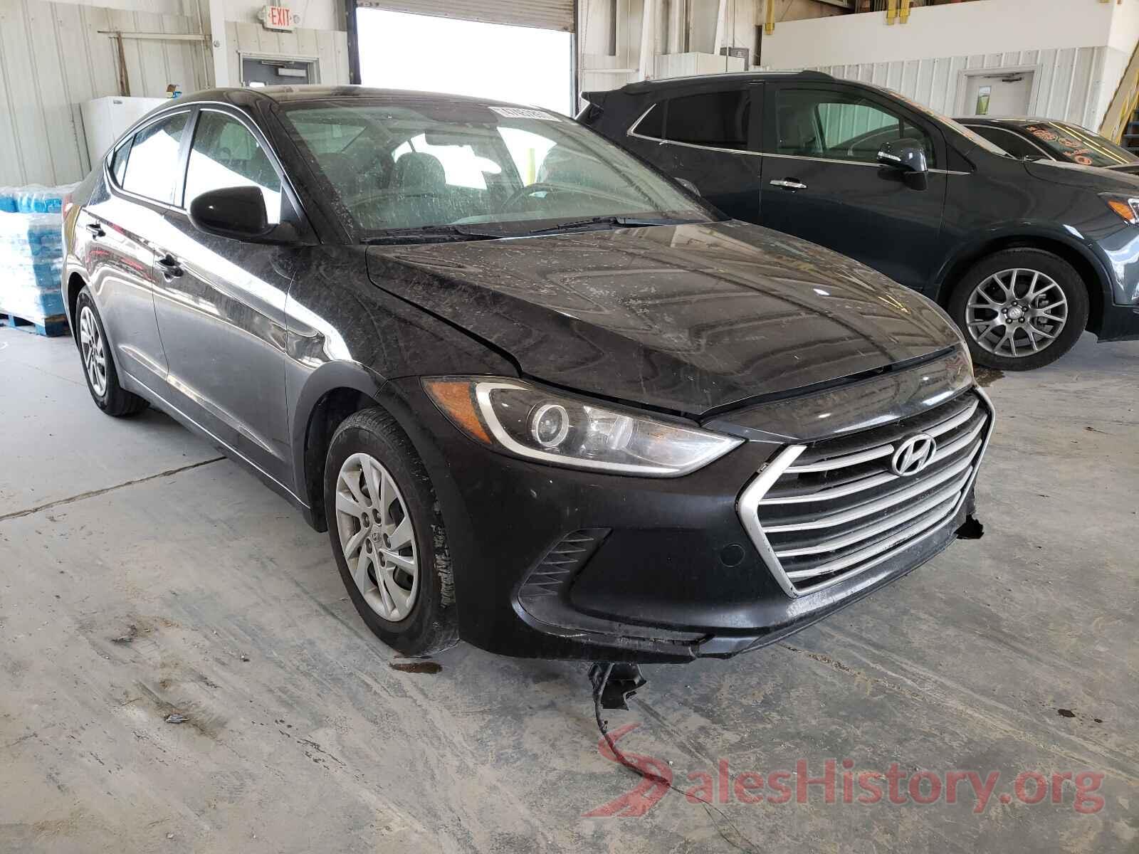 KMHD74LF2HU096993 2017 HYUNDAI ELANTRA