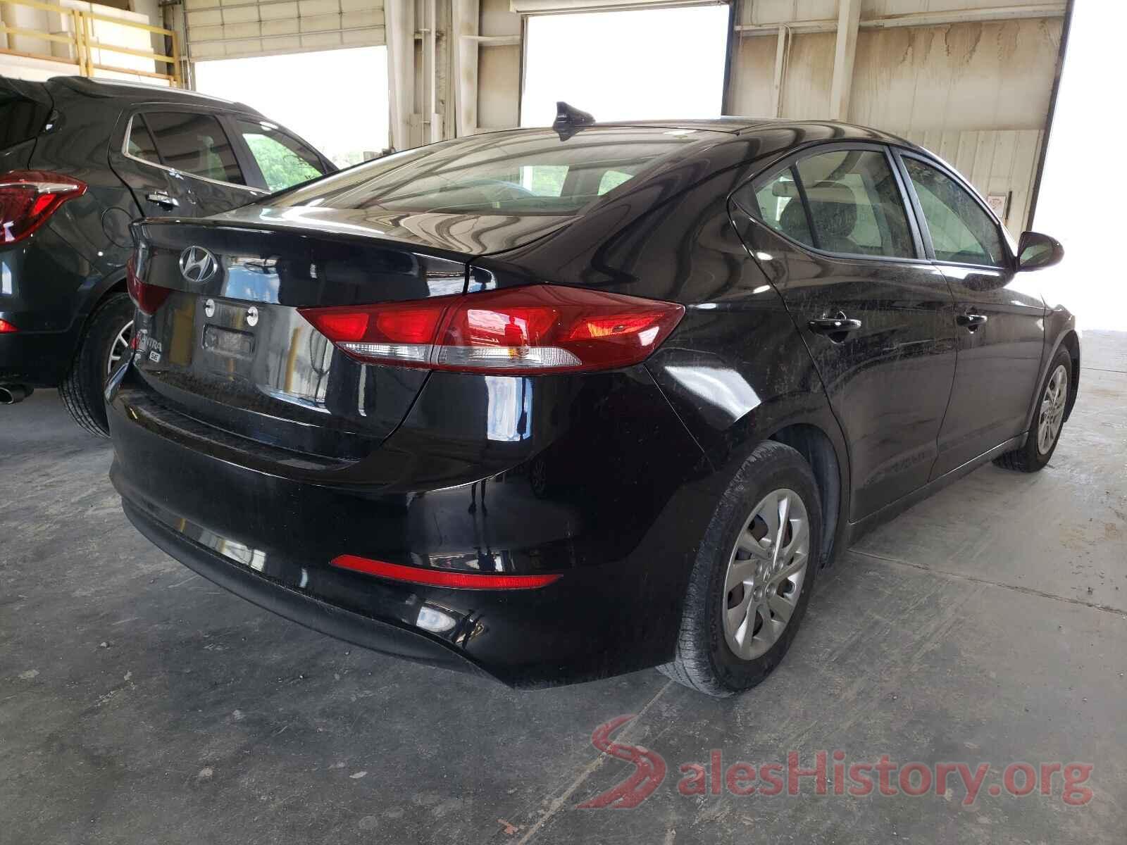 KMHD74LF2HU096993 2017 HYUNDAI ELANTRA