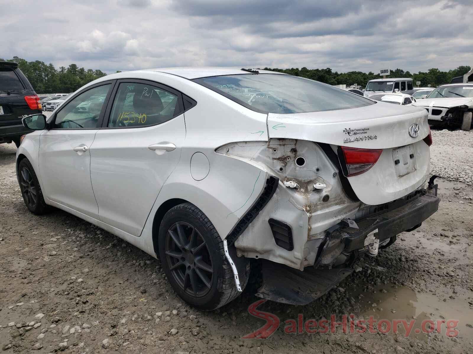 5NPDH4AE0GH656353 2016 HYUNDAI ELANTRA