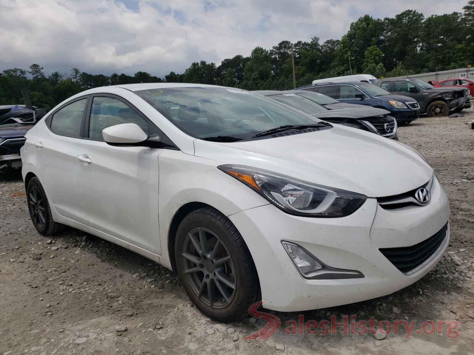 5NPDH4AE0GH656353 2016 HYUNDAI ELANTRA