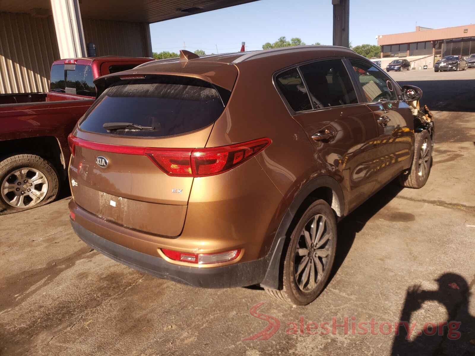 KNDPNCAC1H7221099 2017 KIA SPORTAGE