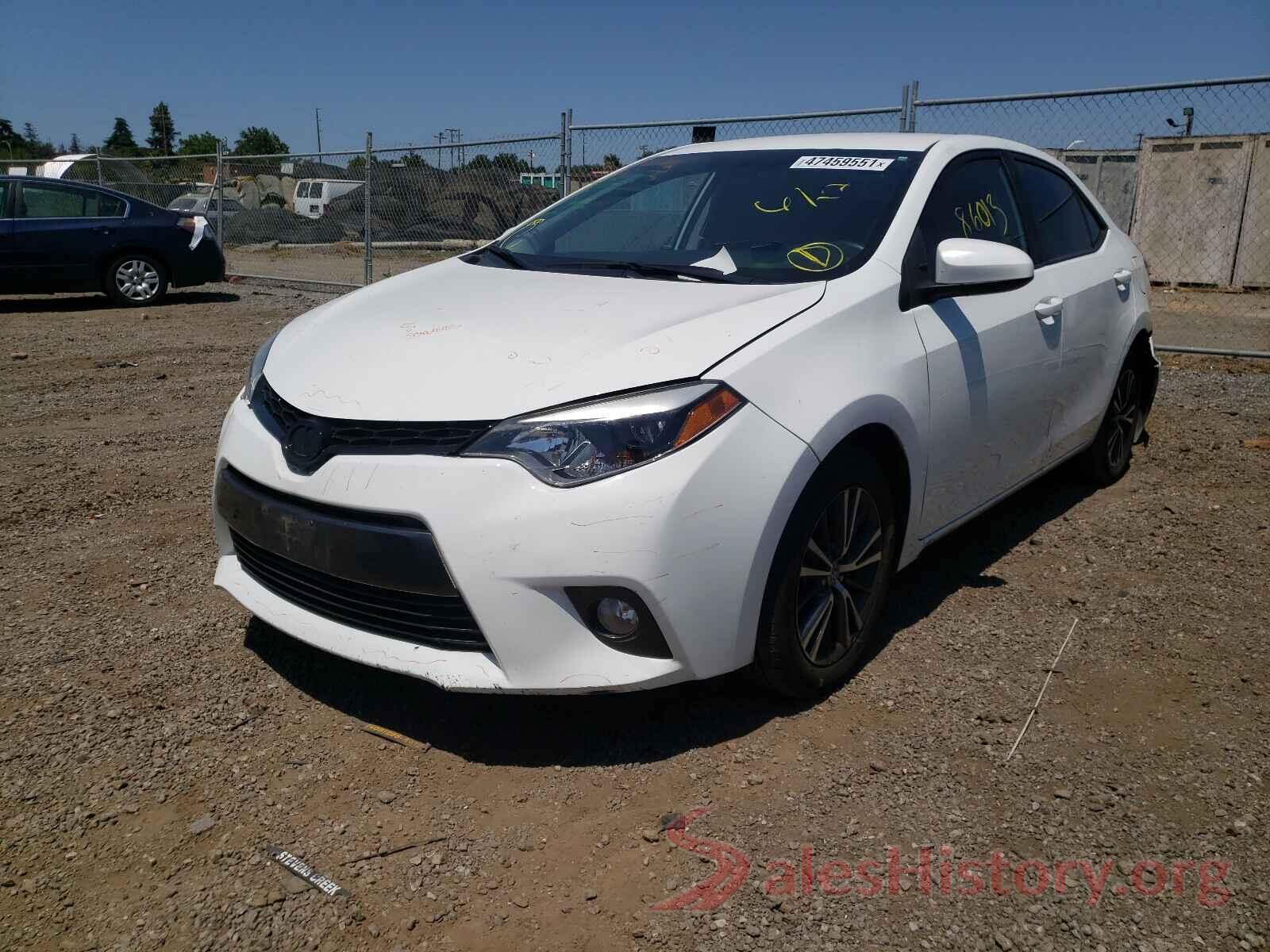 5YFBURHE7GP403457 2016 TOYOTA COROLLA