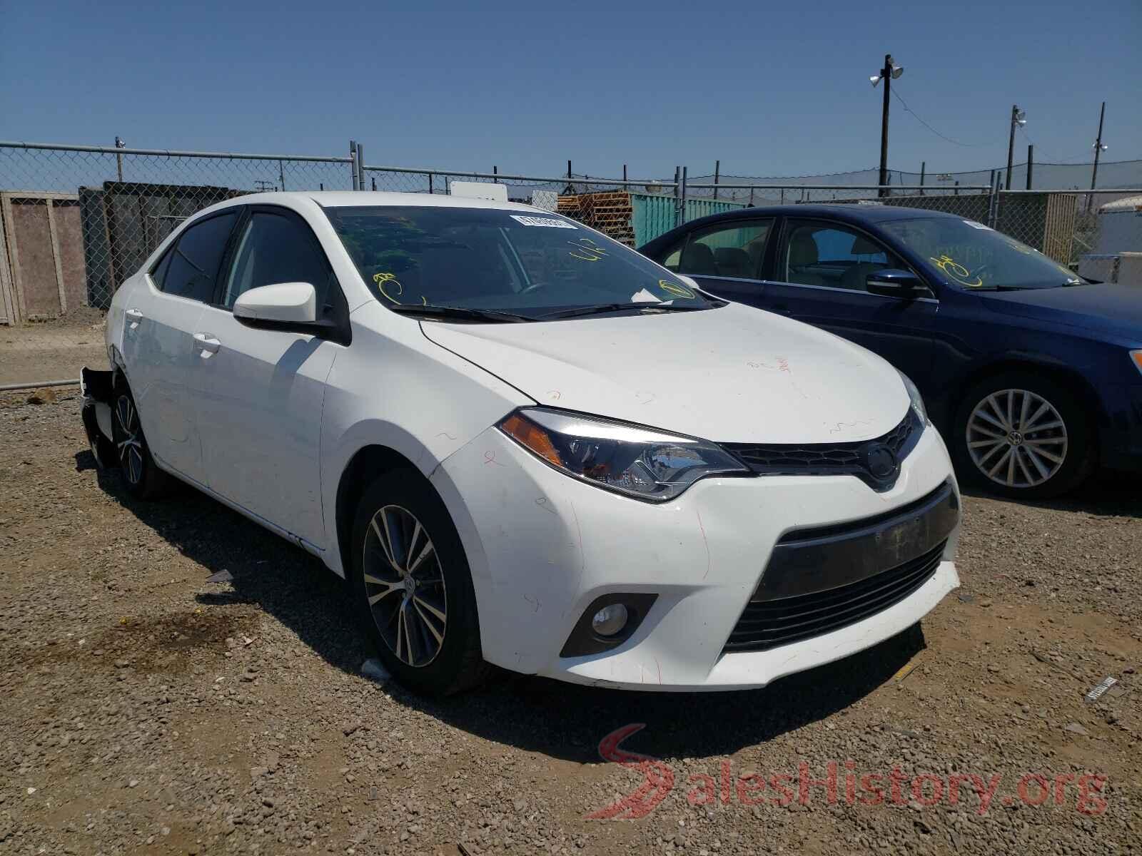 5YFBURHE7GP403457 2016 TOYOTA COROLLA