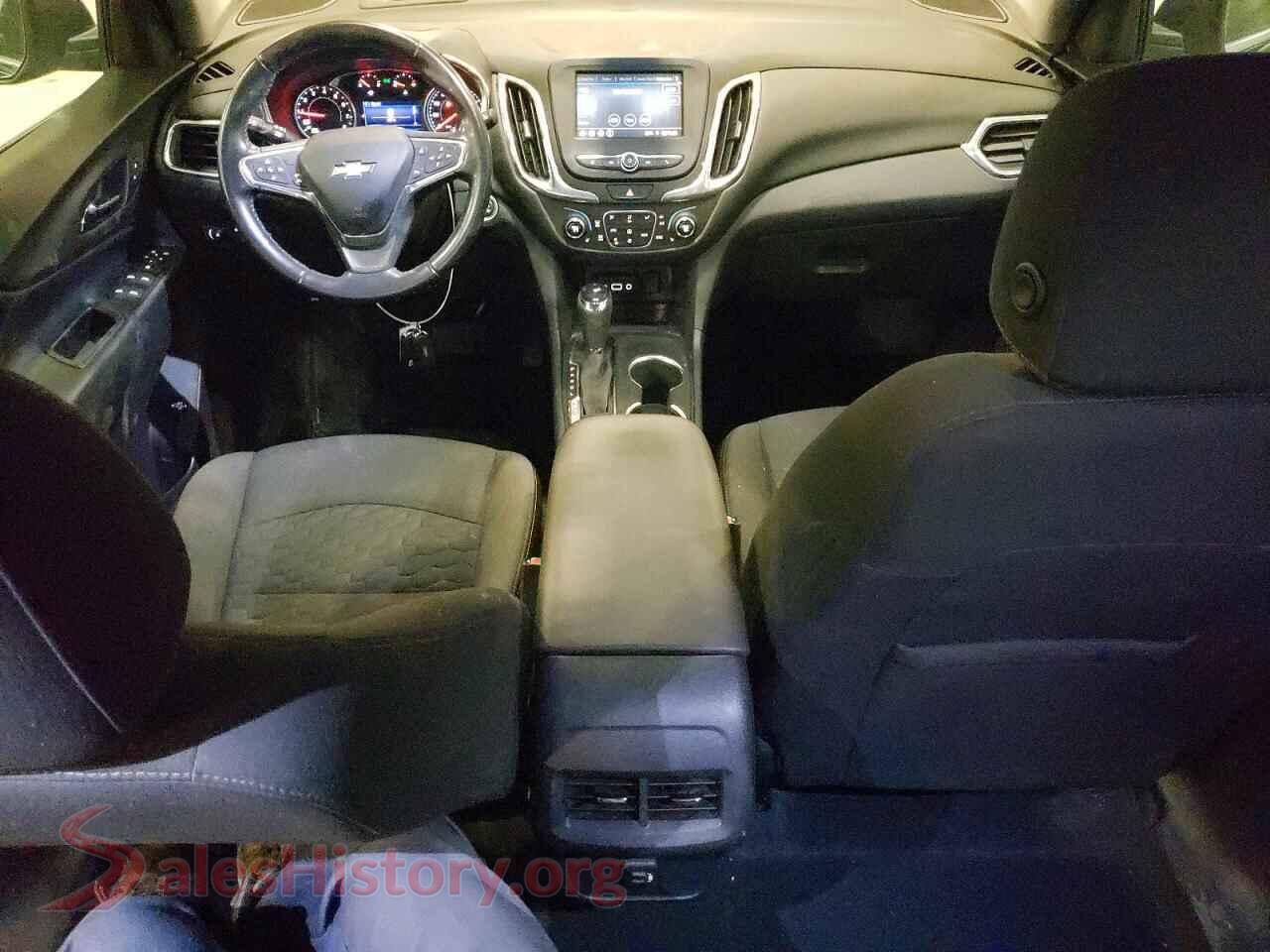 2020 CHEVROLET EQUINOX VIN 3GNAXUEV0LL179747, interior dashboard