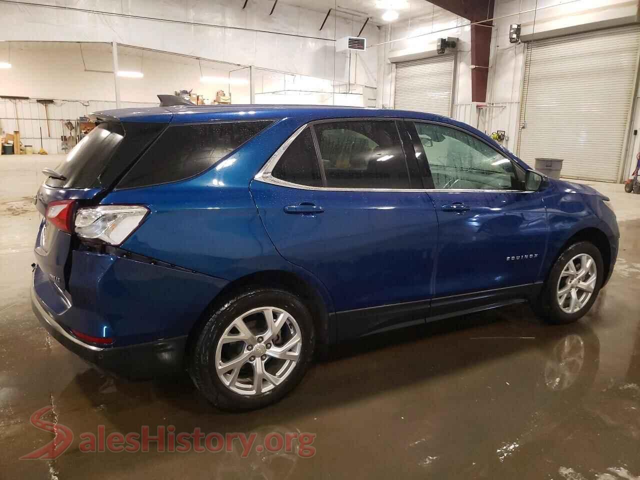 2020 CHEVROLET EQUINOX VIN 3GNAXUEV0LL179747, right side view