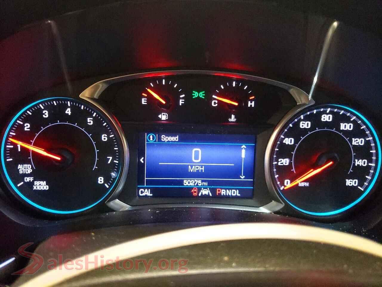 2020 CHEVROLET EQUINOX VIN 3GNAXUEV0LL179747, interior center console