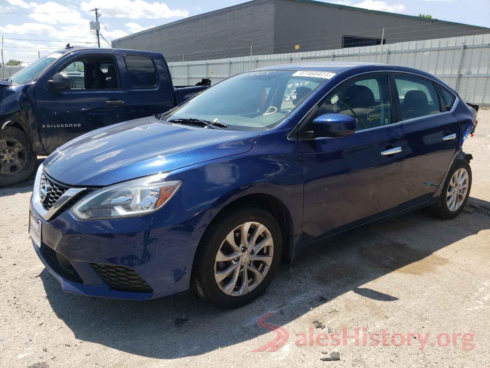 3N1AB7AP8KY248317 2019 NISSAN SENTRA