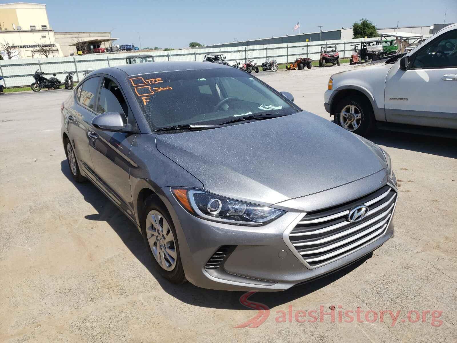 KMHD74LF1JU648635 2018 HYUNDAI ELANTRA