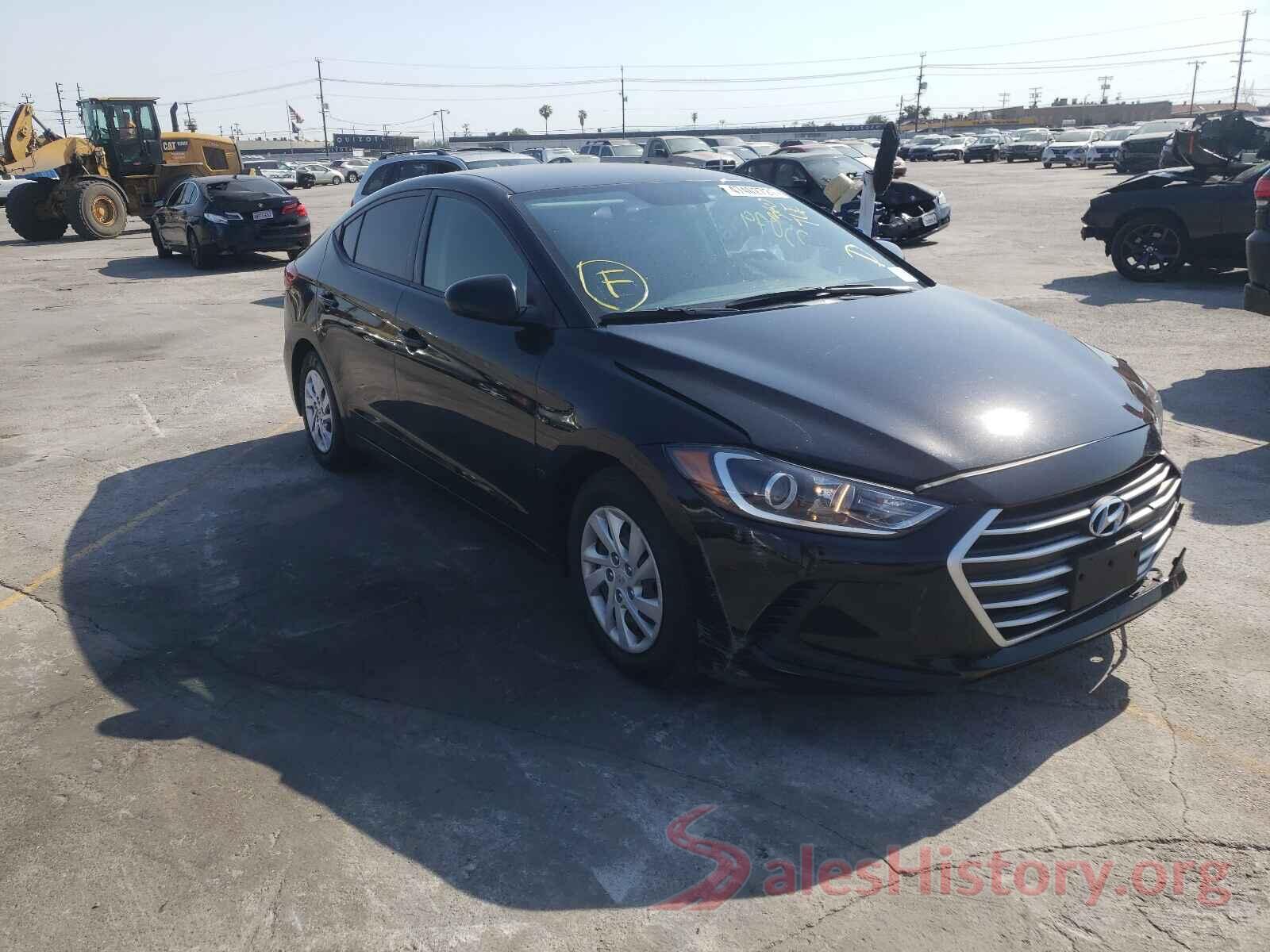 5NPD74LF1JH301014 2018 HYUNDAI ELANTRA