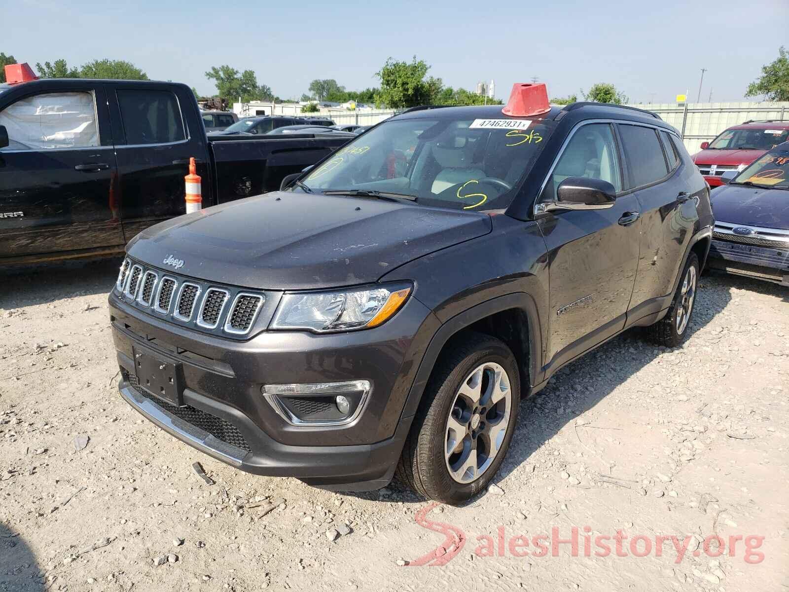 3C4NJDCB2KT651451 2019 JEEP COMPASS