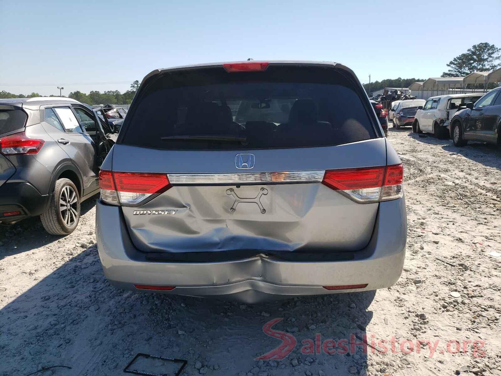 5FNRL5H6XGB143117 2016 HONDA ODYSSEY