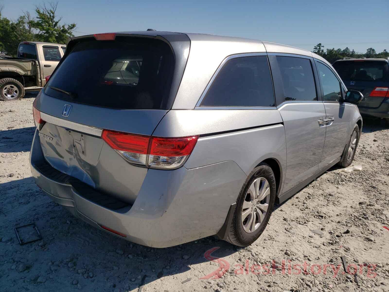 5FNRL5H6XGB143117 2016 HONDA ODYSSEY