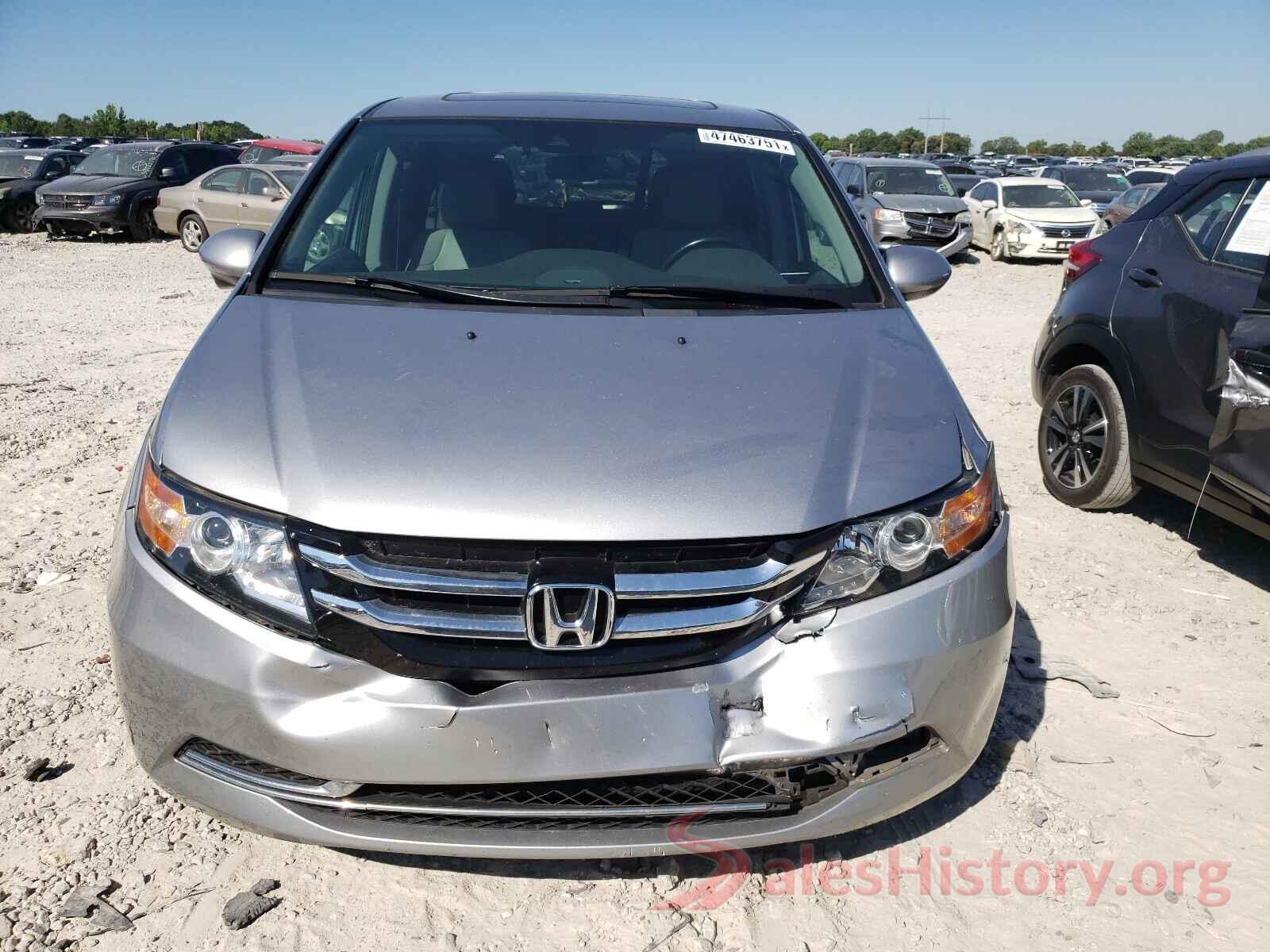 5FNRL5H6XGB143117 2016 HONDA ODYSSEY