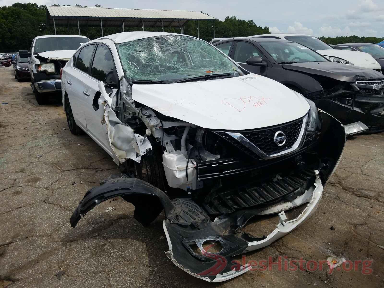 3N1AB7AP6KL623165 2019 NISSAN SENTRA