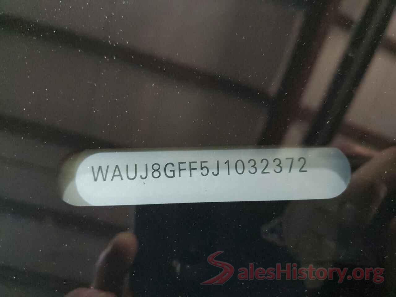 WAUJ8GFF5J1032372 2018 AUDI A3