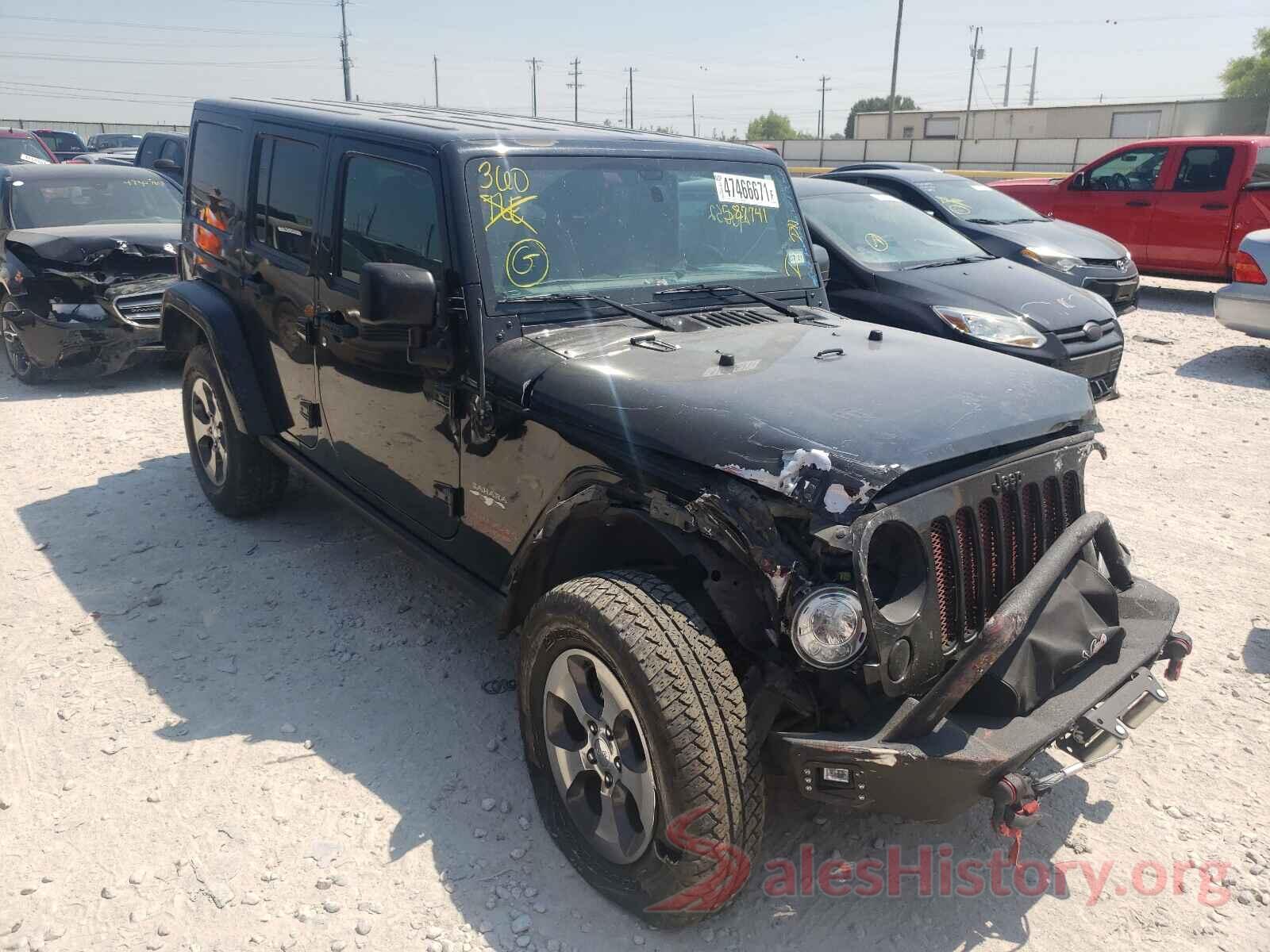 1C4BJWEG3HL587741 2017 JEEP WRANGLER