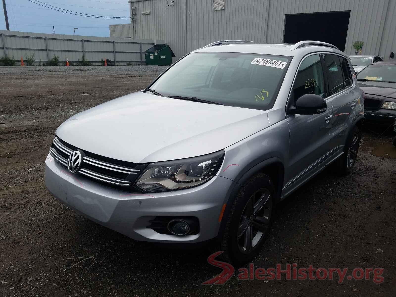 WVGTV7AX8HW509650 2017 VOLKSWAGEN TIGUAN