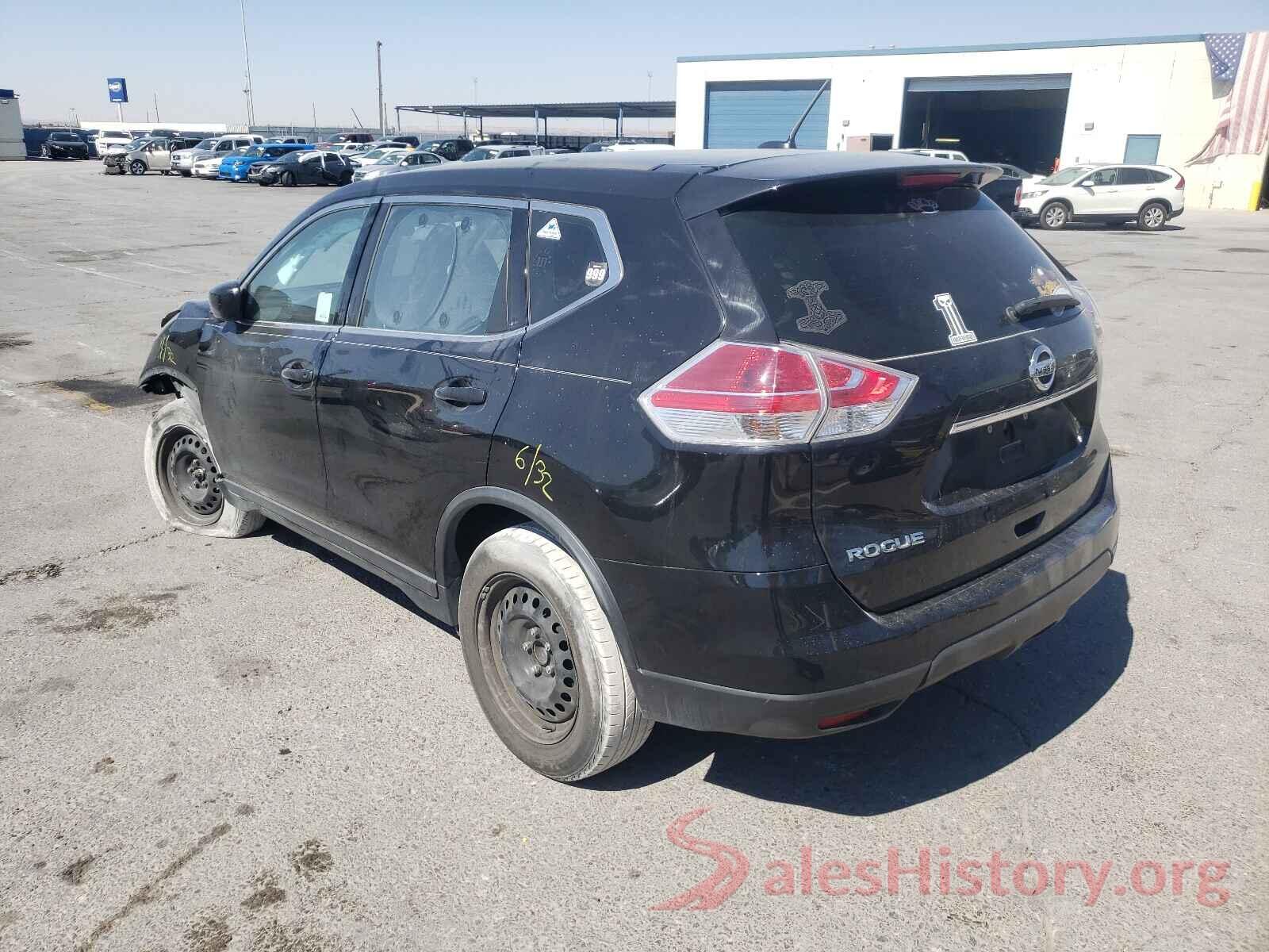 KNMAT2MT0GP668605 2016 NISSAN ROGUE