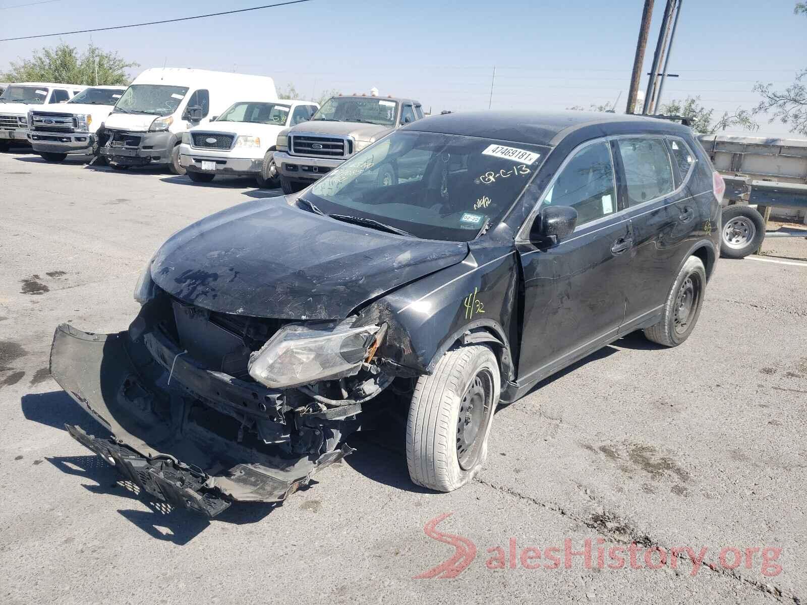 KNMAT2MT0GP668605 2016 NISSAN ROGUE