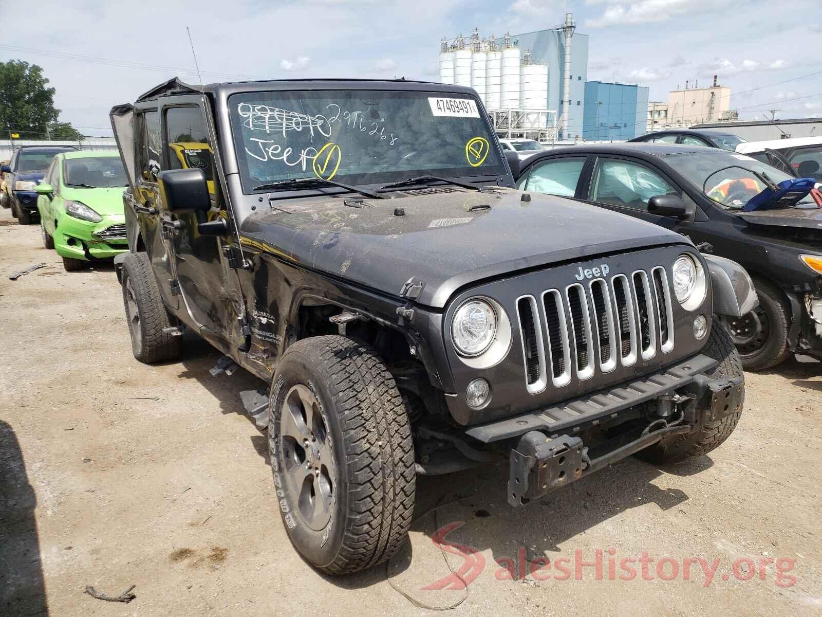 1C4BJWEG0HL587678 2017 JEEP WRANGLER