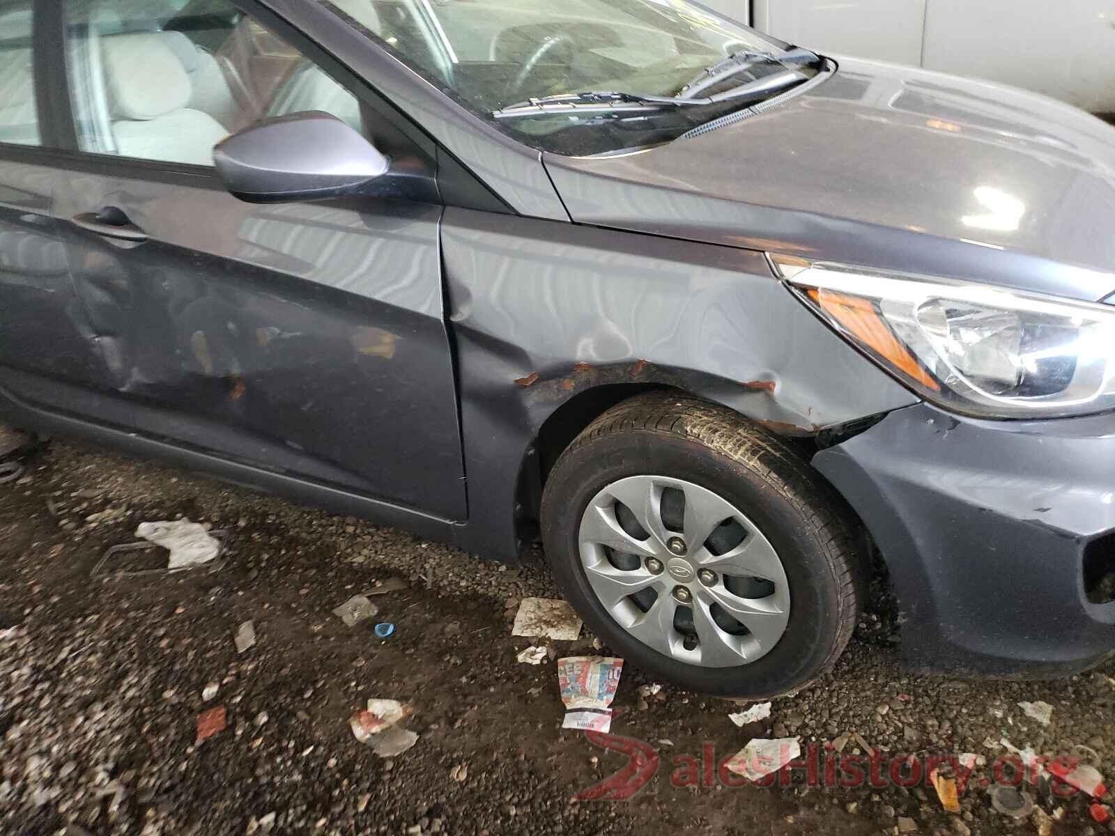 KMHCT4AE6HU224539 2017 HYUNDAI ACCENT