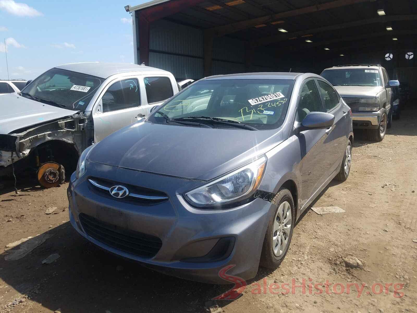 KMHCT4AE6HU224539 2017 HYUNDAI ACCENT