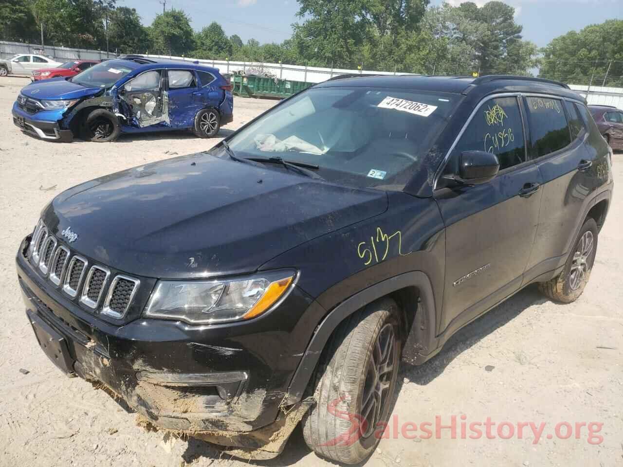 3C4NJDBB8JT179787 2018 JEEP COMPASS