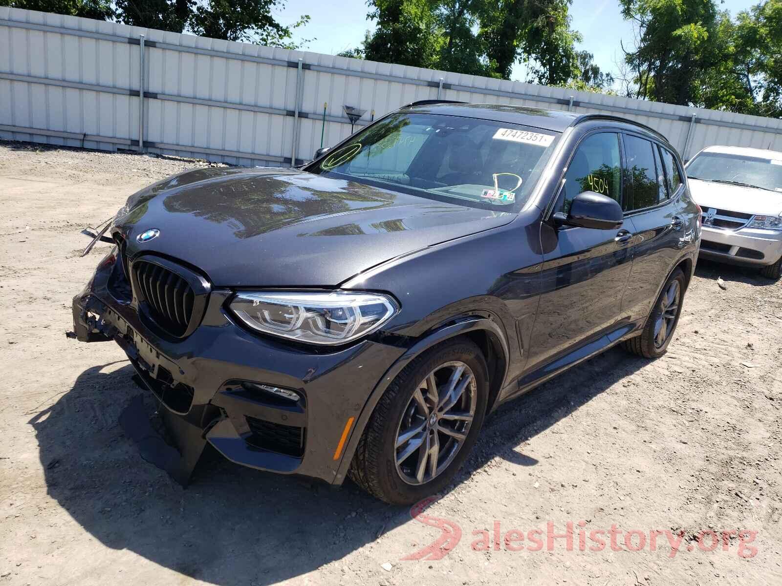 5UXTY5C01M9E56557 2021 BMW X3