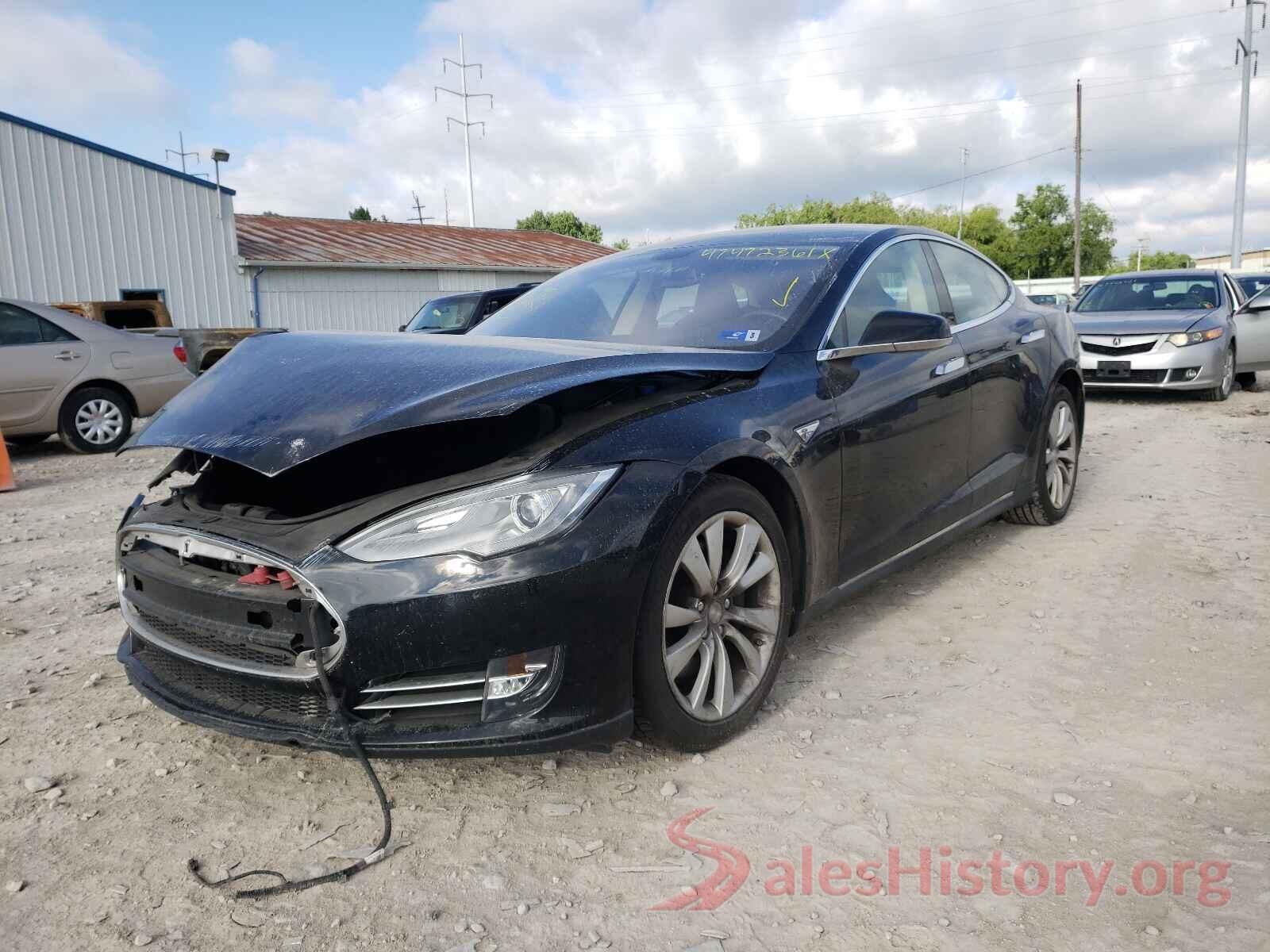 5YJSA1H12EFP33152 2014 TESLA MODEL S