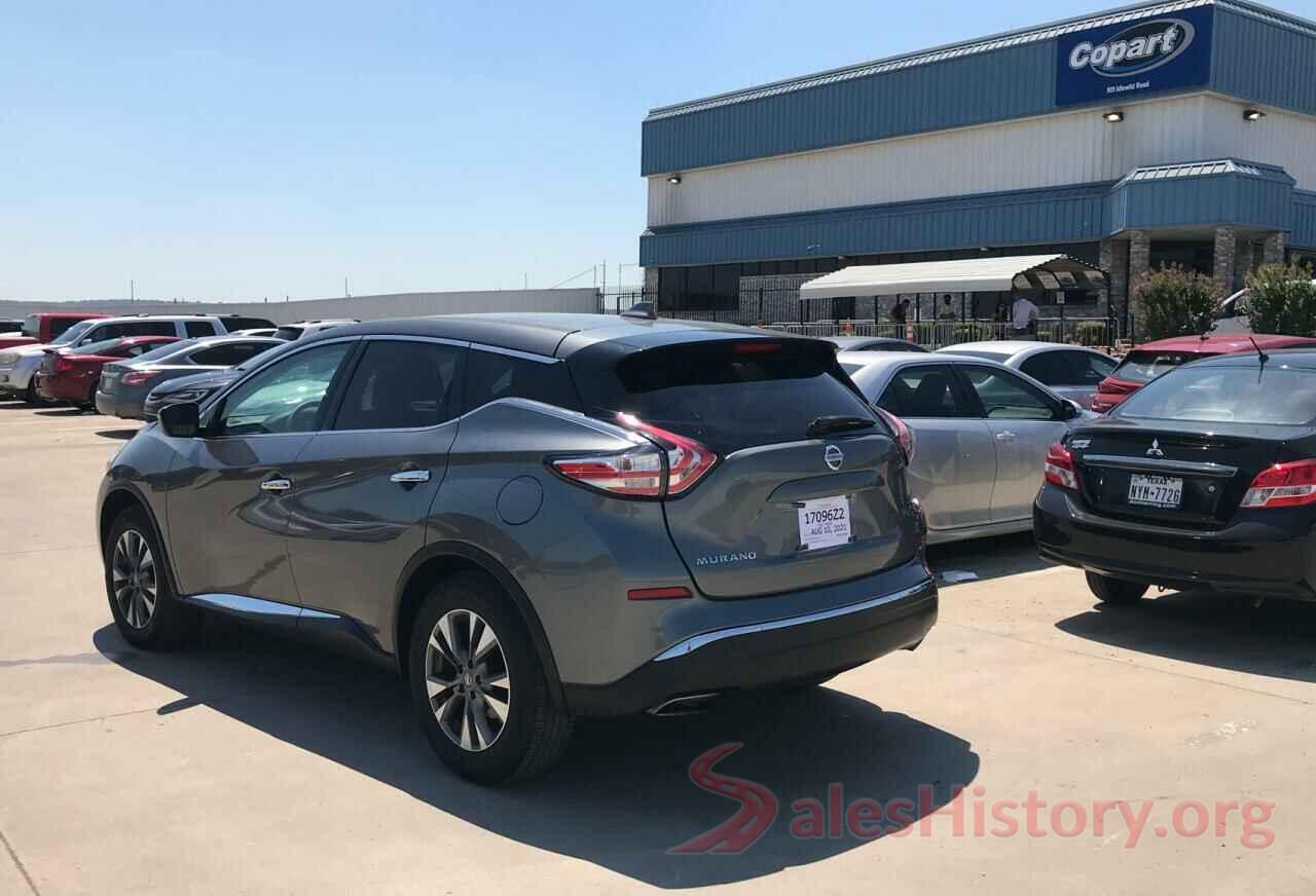 5N1AZ2MGXHN117852 2017 NISSAN MURANO