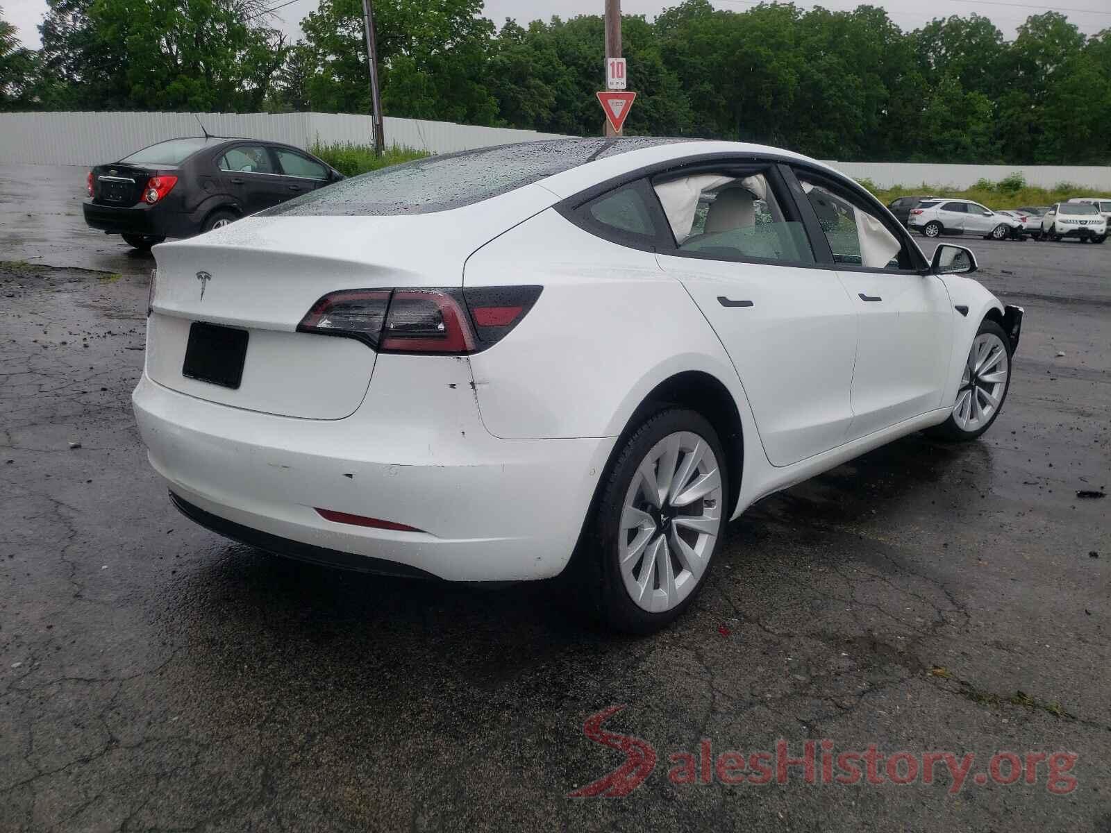 5YJ3E1EA6MF851314 2021 TESLA MODEL 3