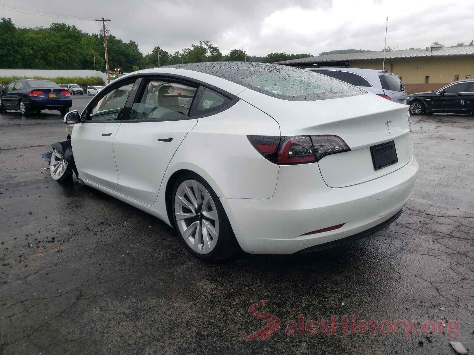 5YJ3E1EA6MF851314 2021 TESLA MODEL 3