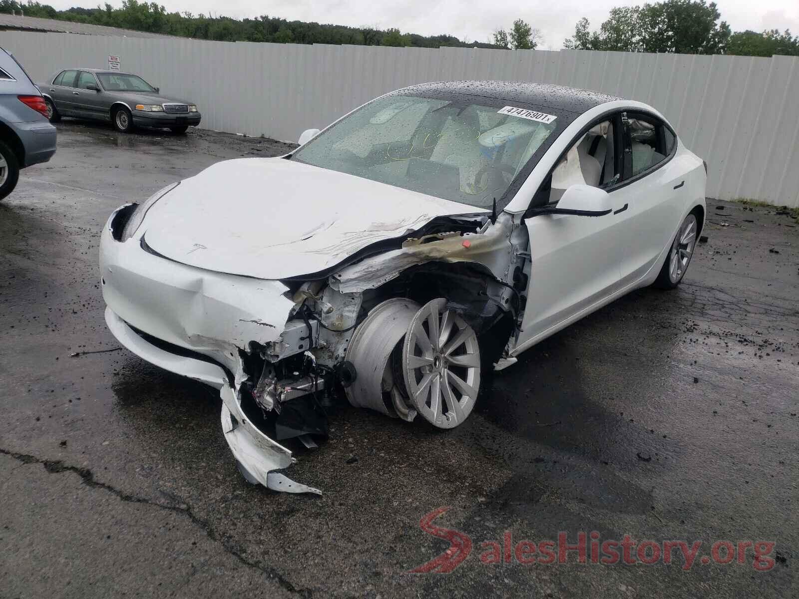 5YJ3E1EA6MF851314 2021 TESLA MODEL 3