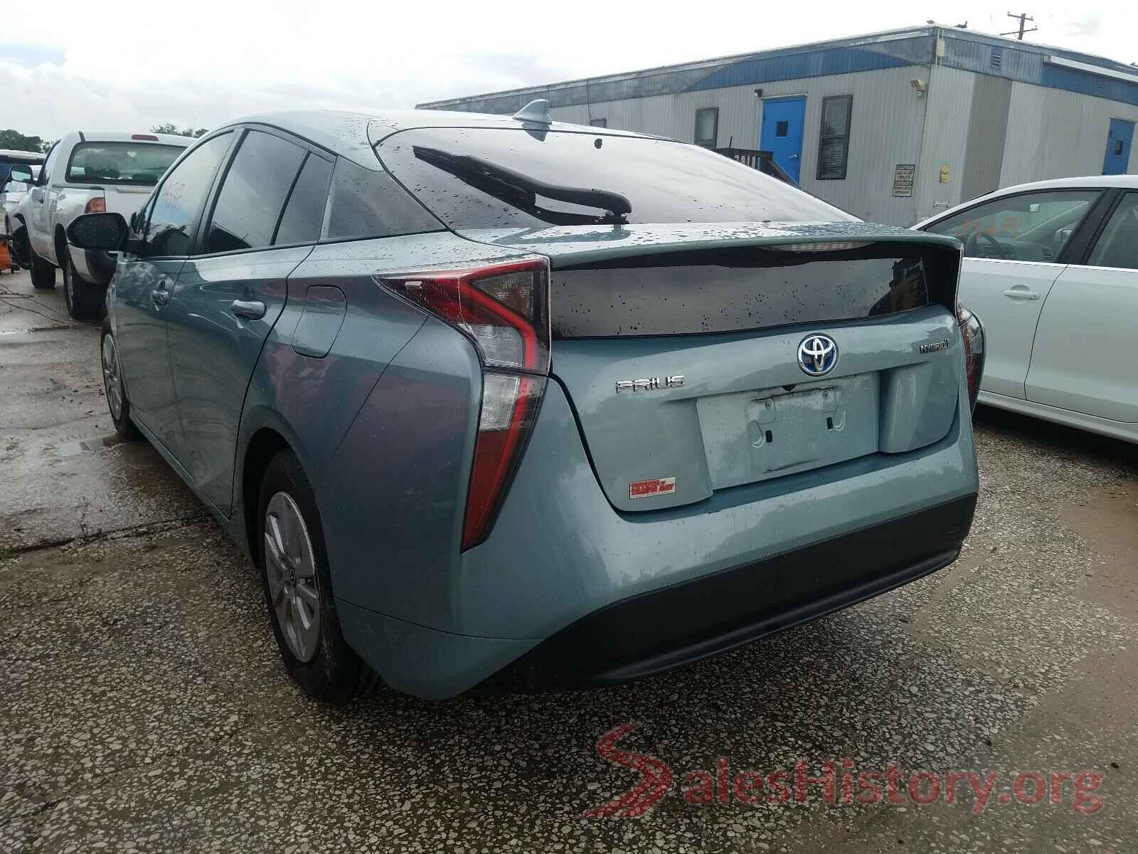 JTDKBRFU9G3019253 2016 TOYOTA PRIUS