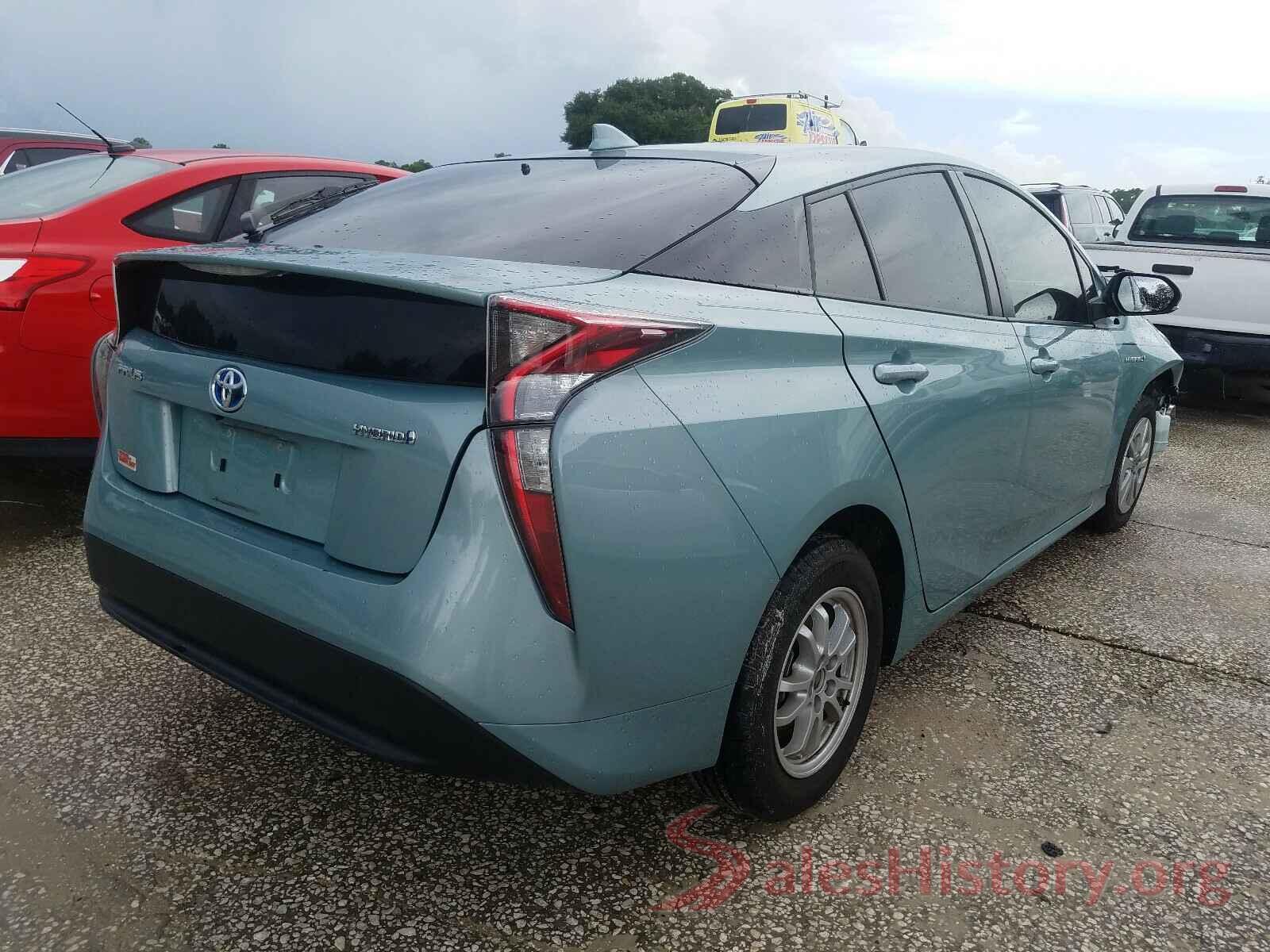 JTDKBRFU9G3019253 2016 TOYOTA PRIUS