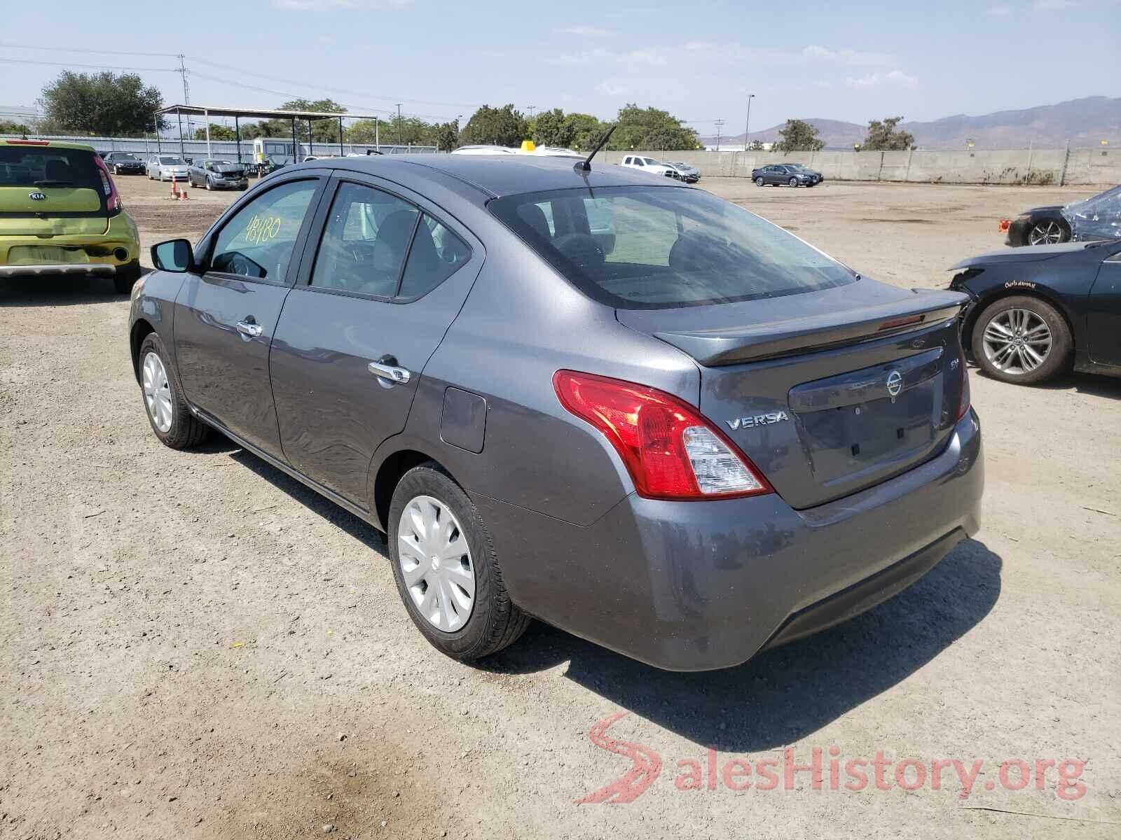 3N1CN7AP0KL864817 2019 NISSAN VERSA