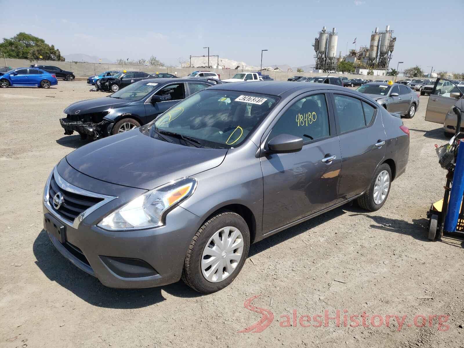 3N1CN7AP0KL864817 2019 NISSAN VERSA