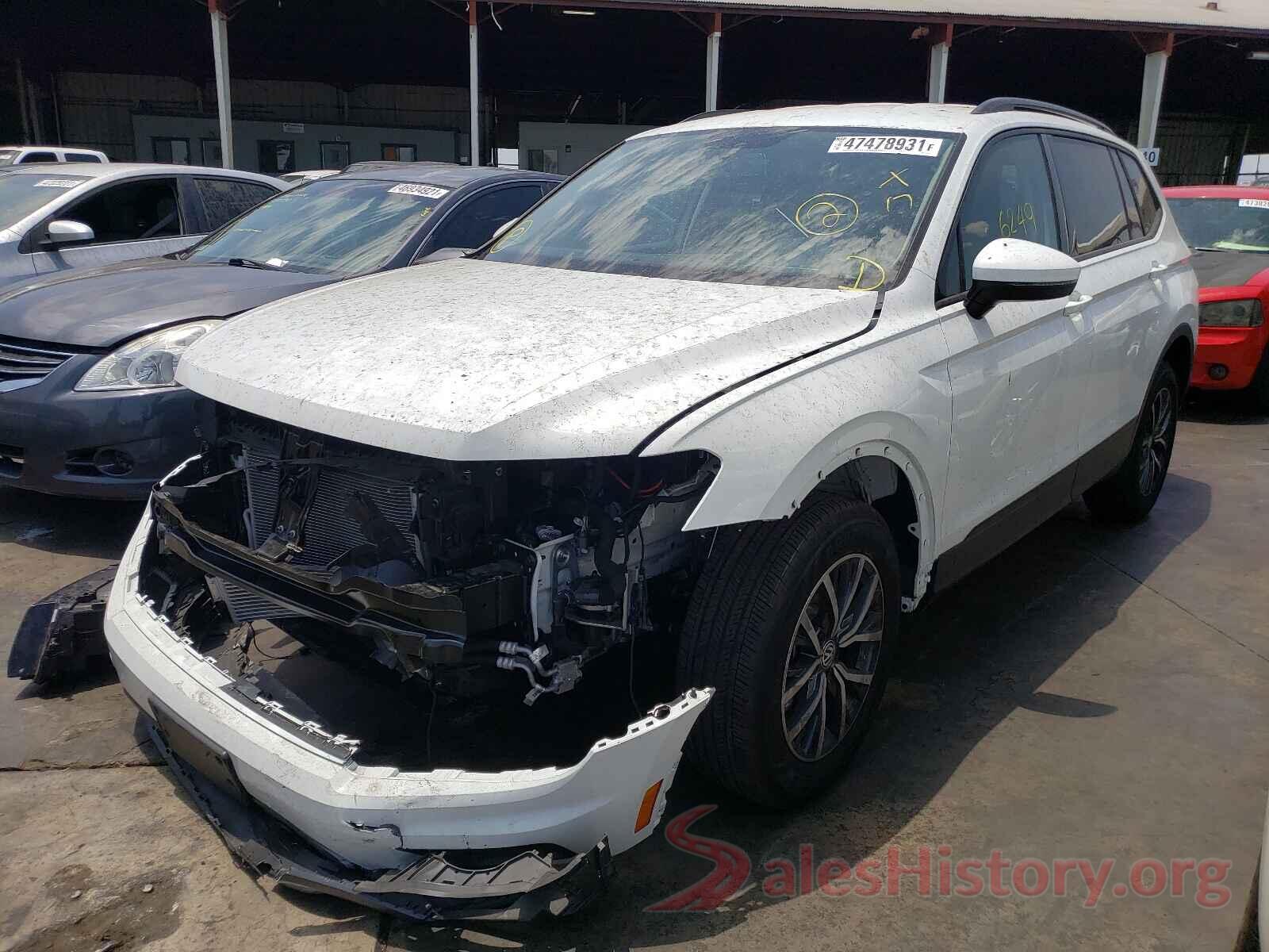 3VV1B7AX2MM036165 2021 VOLKSWAGEN TIGUAN