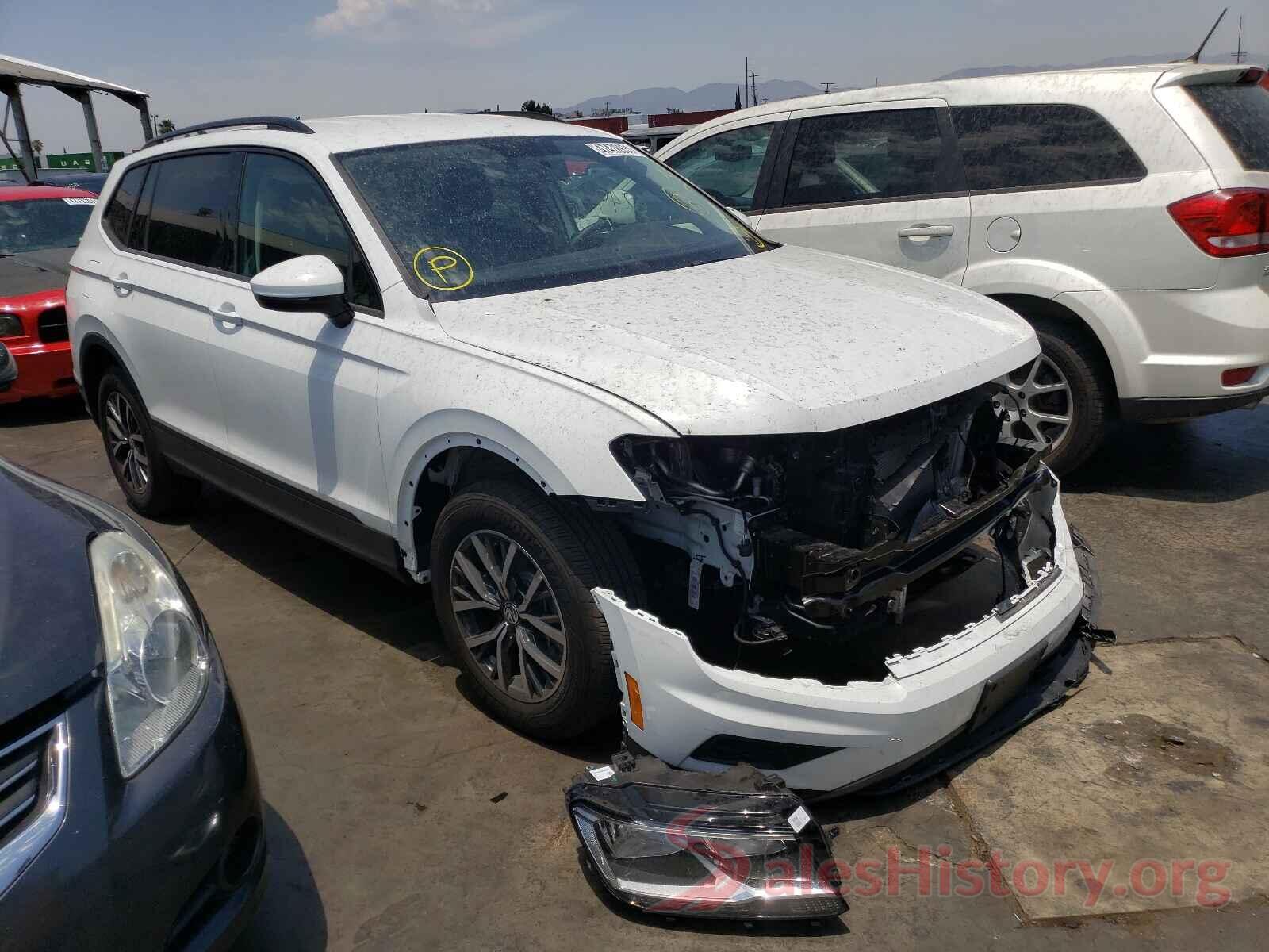 3VV1B7AX2MM036165 2021 VOLKSWAGEN TIGUAN