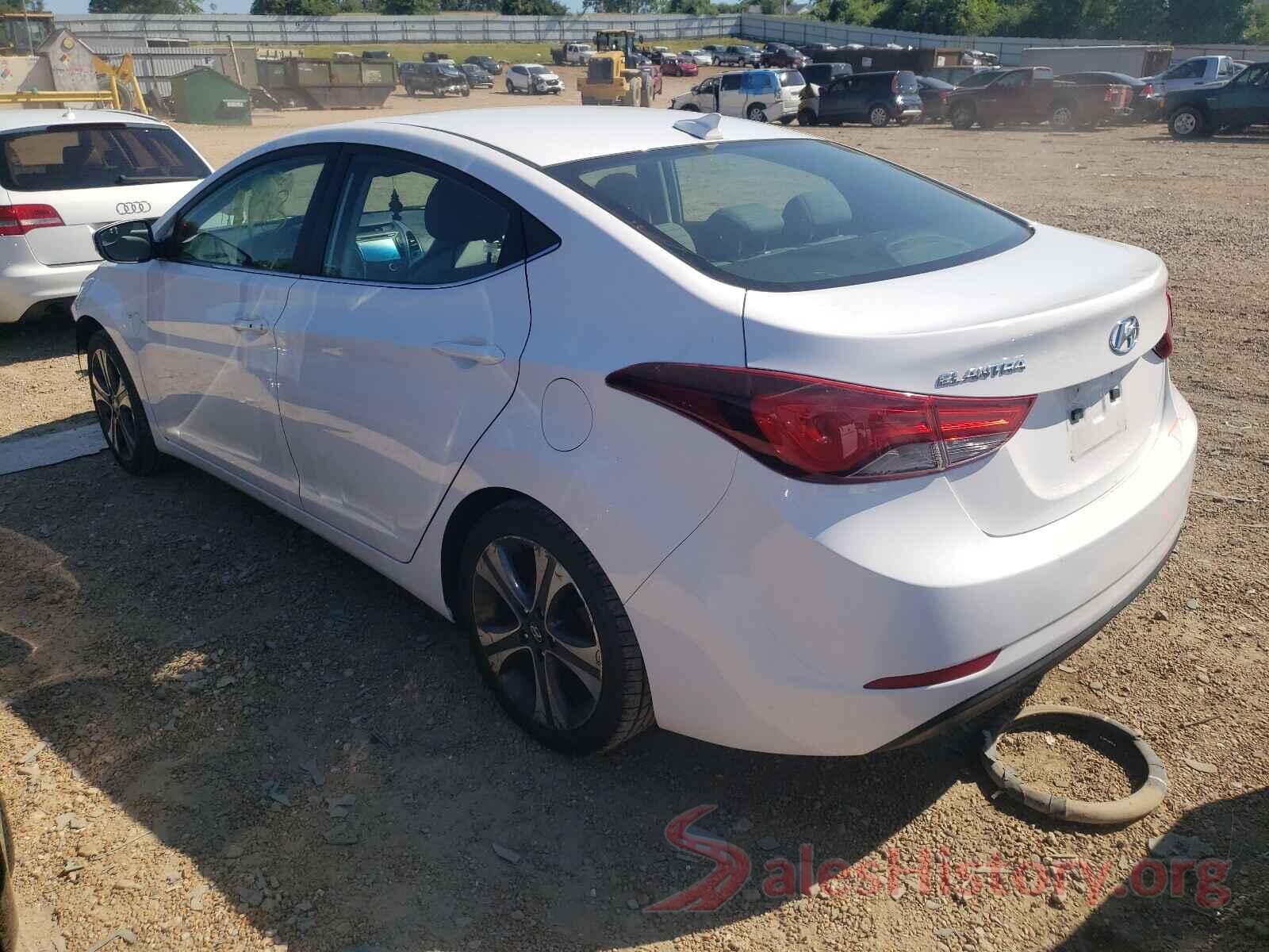 KMHDH4AH1GU534807 2016 HYUNDAI ELANTRA