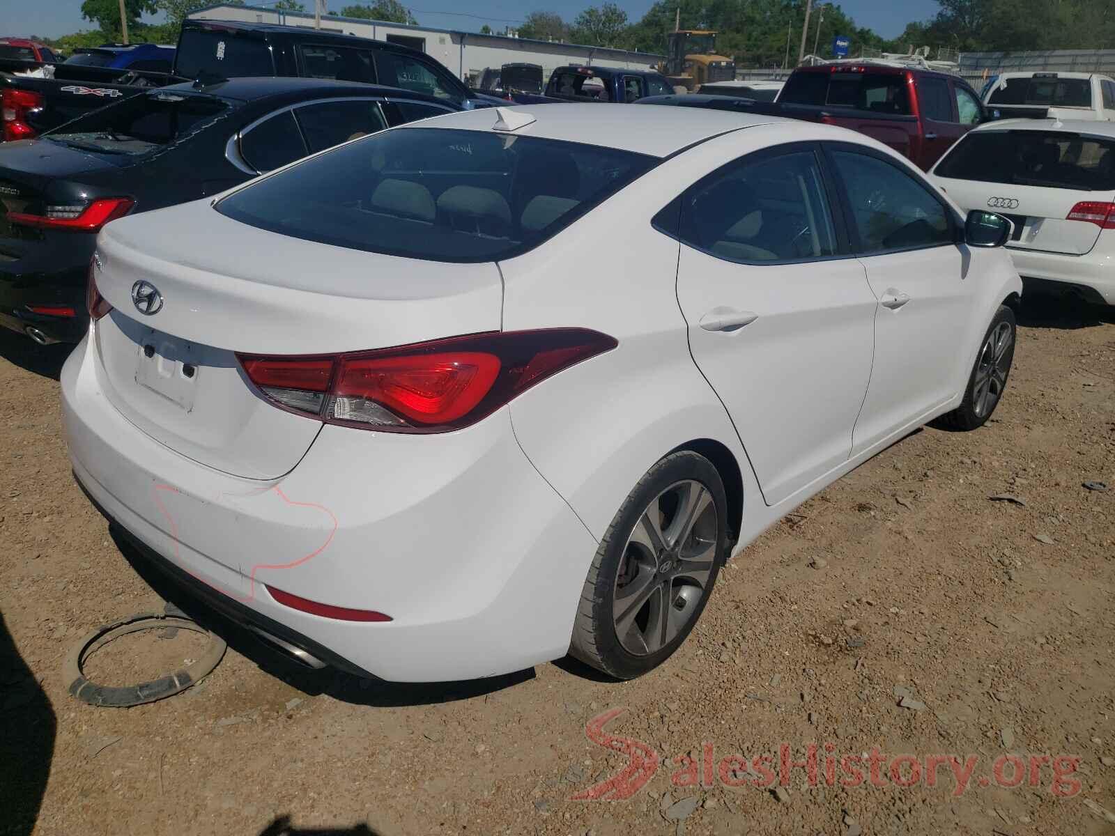 KMHDH4AH1GU534807 2016 HYUNDAI ELANTRA